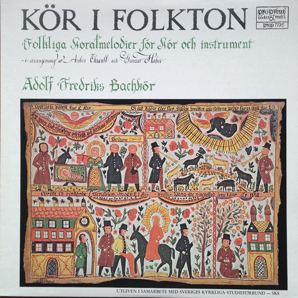 Adolf Fredriks Bachkör ~ Kör i folkton (Vinyl) - Djungel & Jazz