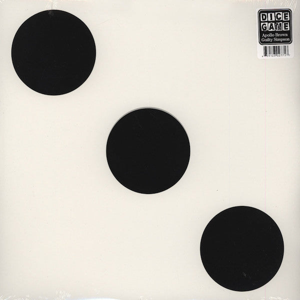 Apollo Brown & Guilty Simpson ~ Dice Game (Vinyl) - Djungel & Jazz