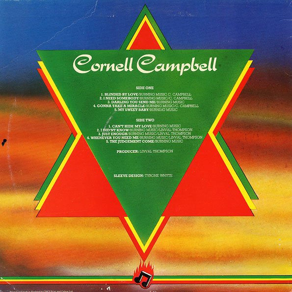 Cornell Campbell : Sweet Baby (LP)