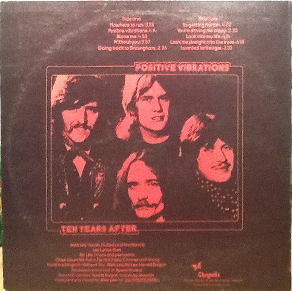 Ten Years After ~ Positive Vibrations (Vinyl) - Djungel & Jazz