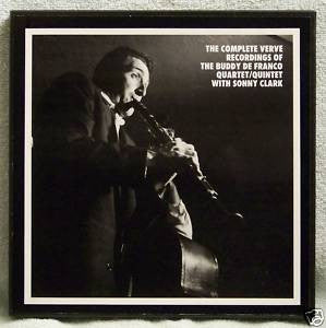 The Buddy DeFranco Quartet / Quintet With Sonny Clark ~ The Complete Verve Recordings Of The Buddy De Franco Quartet / Quintet With Sonny Clark (Vinyl) - Djungel & Jazz