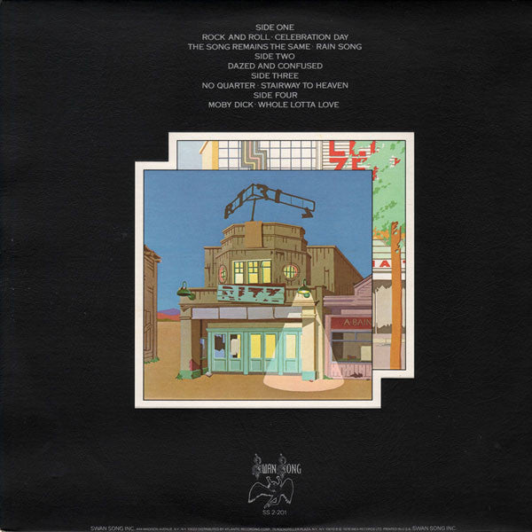 Led Zeppelin : The Soundtrack From The Film The Song Remains The Same (2xLP, Album, PR)