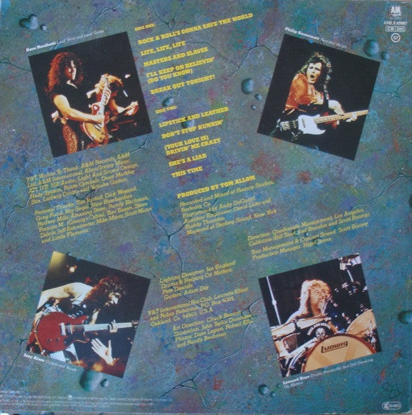 Y & T : In Rock We Trust (LP, Album)
