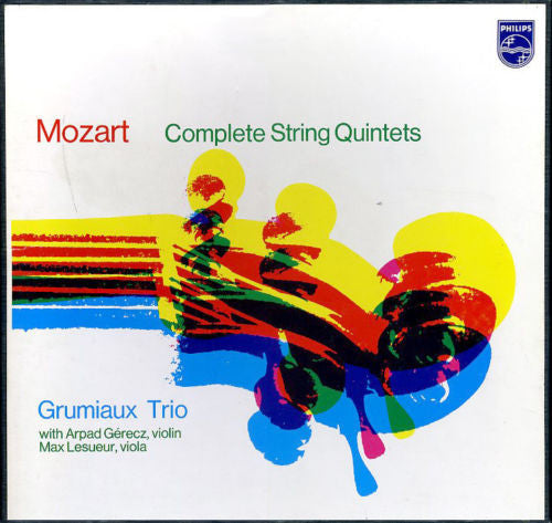 Mozart*, Grumiaux Trio With Arpad Gérecz, Max Lesueur : Complete String Quintets (3xLP + Box)