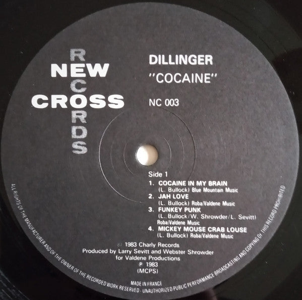 Dillinger : Cocaine (LP, Comp)