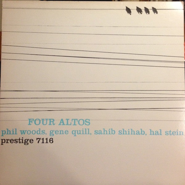 Phil Woods, Gene Quill, Sahib Shihab, Hal Stein ~ Four Altos (Vinyl) - Djungel & Jazz