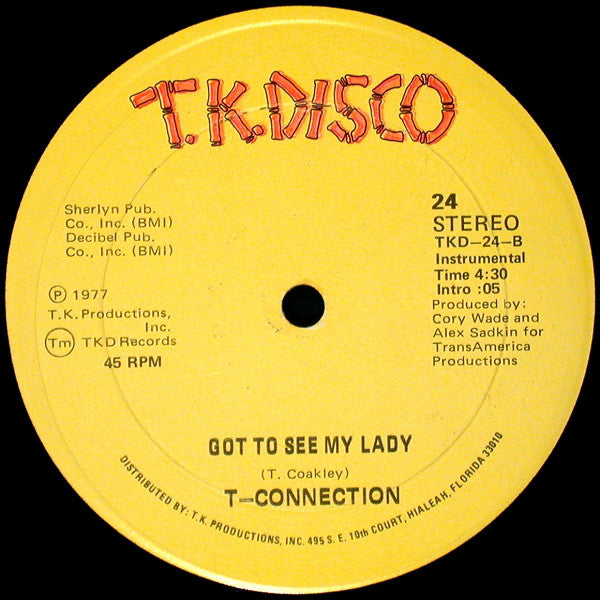 T-Connection ~ Do What You Wanna Do / Got To See My Lady (Vinyl) - Djungel & Jazz