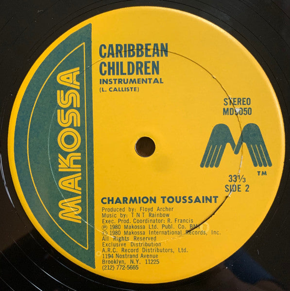 Charmion Toussaint ~ Caribbean Children (Vinyl) - Djungel & Jazz