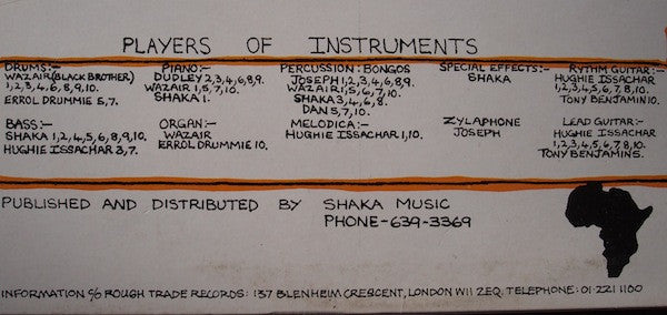 Jah Shaka : The Commandments Of Dub (LP, Album)