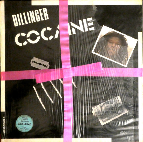 Dillinger : Cocaine (12", Maxi, Whi)