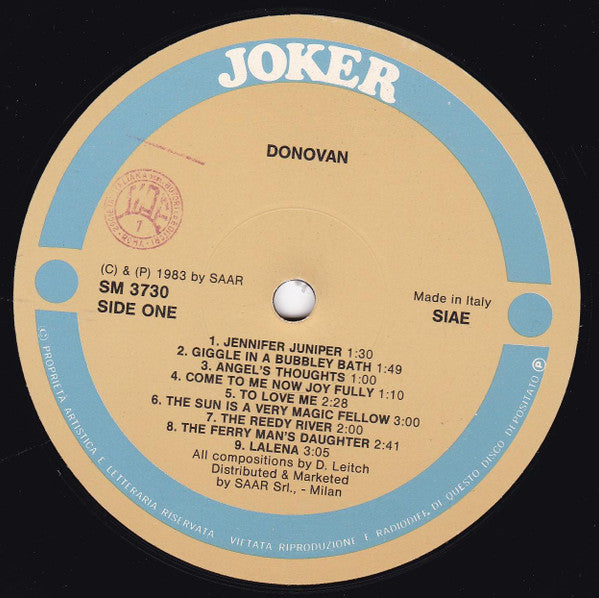 Donovan ~ Mellow Yellow Live (Vinyl) - Djungel & Jazz