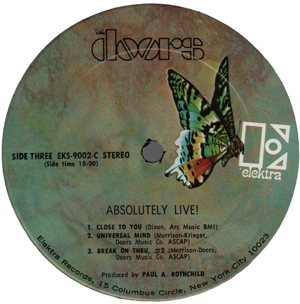 The Doors ~ Absolutely Live (Vinyl) - Djungel & Jazz