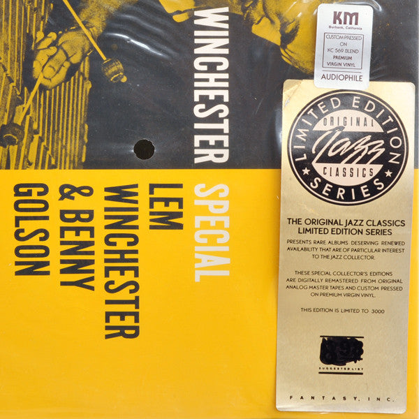Lem Winchester & Benny Golson ~ Winchester Special (Vinyl) - Djungel & Jazz