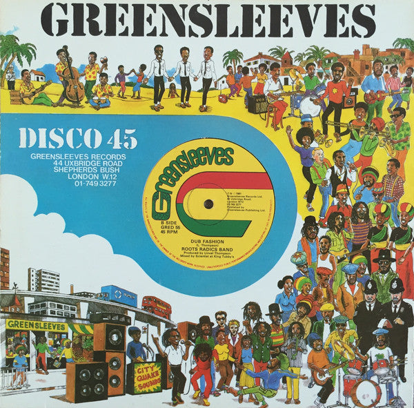 Sammy Dread & Saddle Dread / Roots Radics Band ~ Follow Fashion / Dub Fashion (Vinyl) - Djungel & Jazz