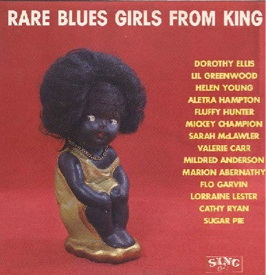 Various : Rare Blues Girls From King (LP, Comp)