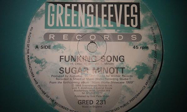 Sugar Minott : Funking Song (12")