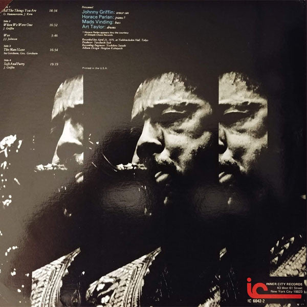 Johnny Griffin ~ Live In Tokyo (Vinyl) - Djungel & Jazz