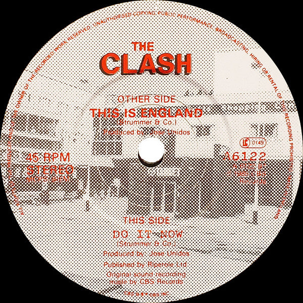 The Clash ~ This Is England (Vinyl) - Djungel & Jazz