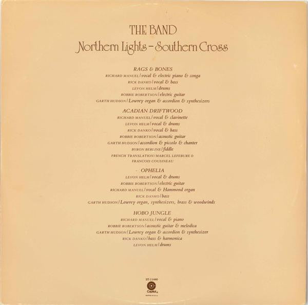 The Band ~ Northern Lights-Southern Cross (Vinyl) - Djungel & Jazz