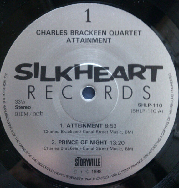 Charles Brackeen Quartet ~ Attainment (Vinyl) - Djungel & Jazz