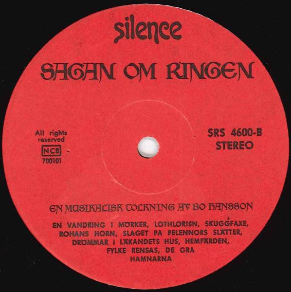 Bo Hansson ~ Sagan Om Ringen (Vinyl) - Djungel & Jazz