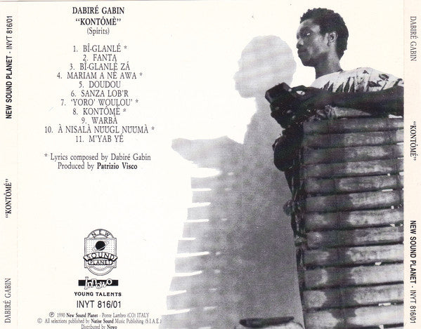 Dabiré Gabin ~ Kontômè (Spirits) (Vinyl) - Djungel & Jazz