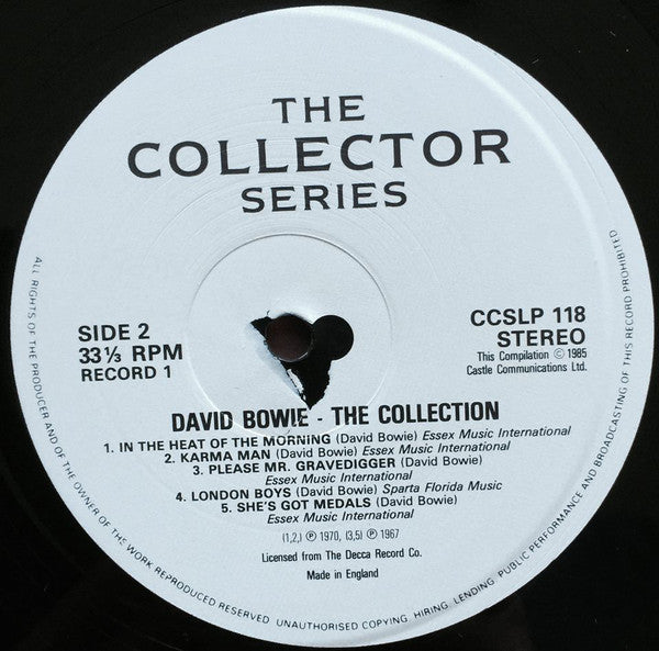 David Bowie ~ The Collection (Vinyl) - Djungel & Jazz