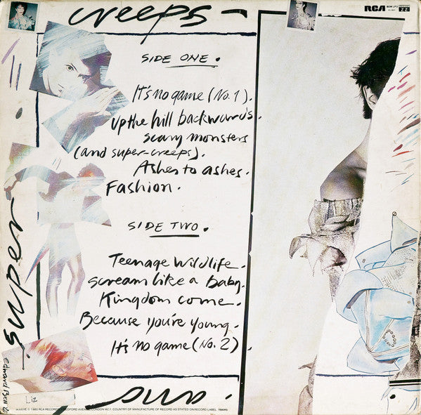 David Bowie ~ Scary Monsters (Vinyl) - Djungel & Jazz
