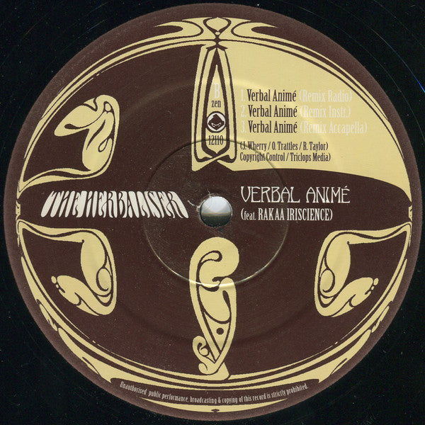 The Herbaliser Feat. Wildflower & Rakaa Iriscience ~ Good Girl Gone Bad B/W Verbal Animé (Vinyl) - Djungel & Jazz