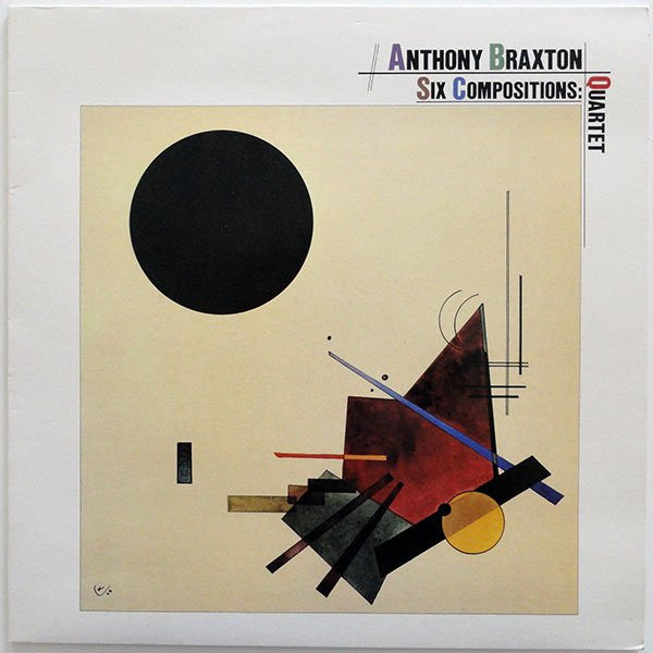 Anthony Braxton ~ Six Compositions: Quartet (Vinyl) - Djungel & Jazz