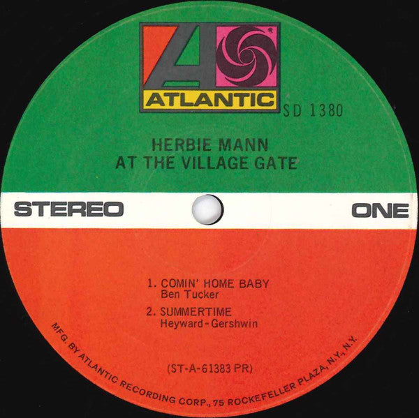 Herbie Mann ~ Herbie Mann At The Village Gate (Vinyl) - Djungel & Jazz