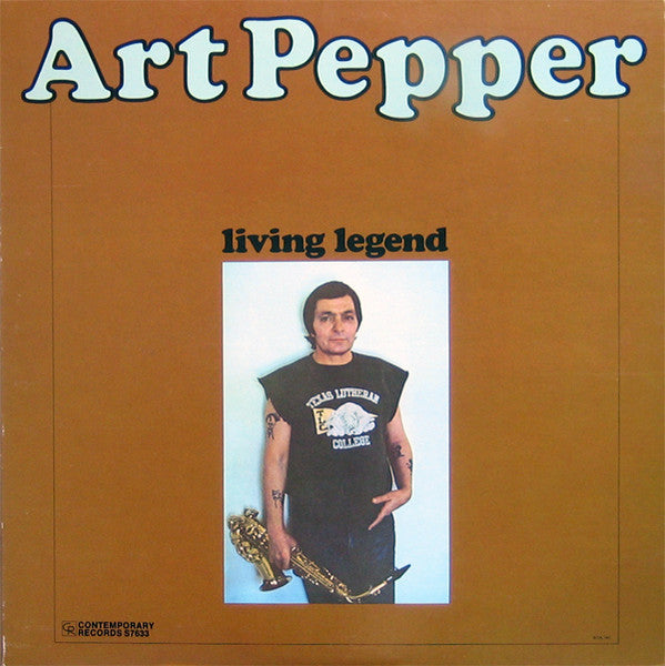 Art Pepper ~ Living Legend (Vinyl) - Djungel & Jazz