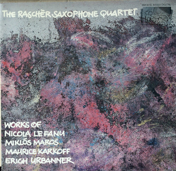 Rascher Saxophone Quartet - Maurice Karkoff, Nicola LeFanu, Miklós Maros, Erich Urbanner ~ Works Of Nicola LeFanu, Maurice Karkoff, Miklós Maros & Erich Urbanner (Vinyl) - Djungel & Jazz