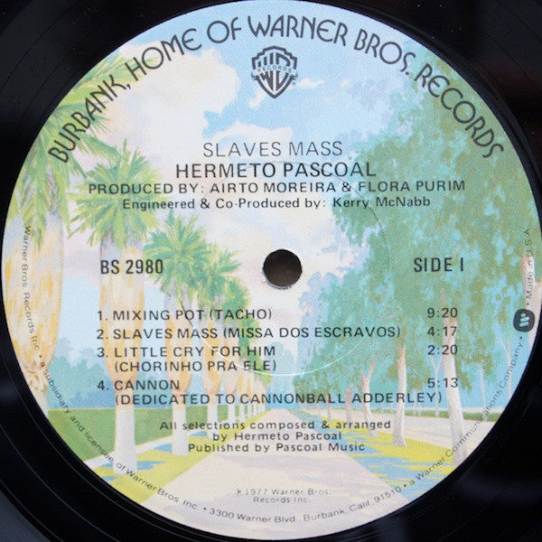Hermeto Pascoal : Slaves Mass (LP, Album, Gat)