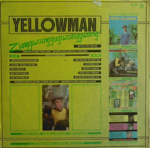 Yellowman : Zungguzungguguzungguzeng (LP, Album)