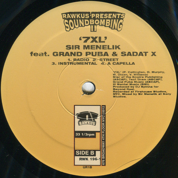 Pharoahe Monch / Sir Menelik ~ Mayor / 7XL (Vinyl) - Djungel & Jazz