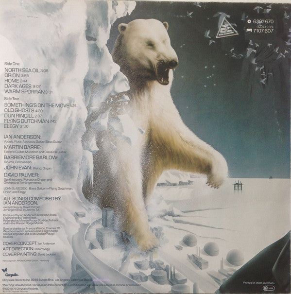Jethro Tull ~ Stormwatch (Vinyl) - Djungel & Jazz