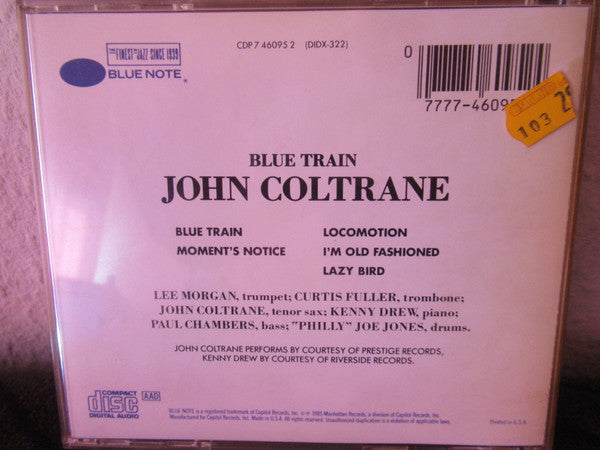 John Coltrane ~ Blue Train (Vinyl) - Djungel & Jazz