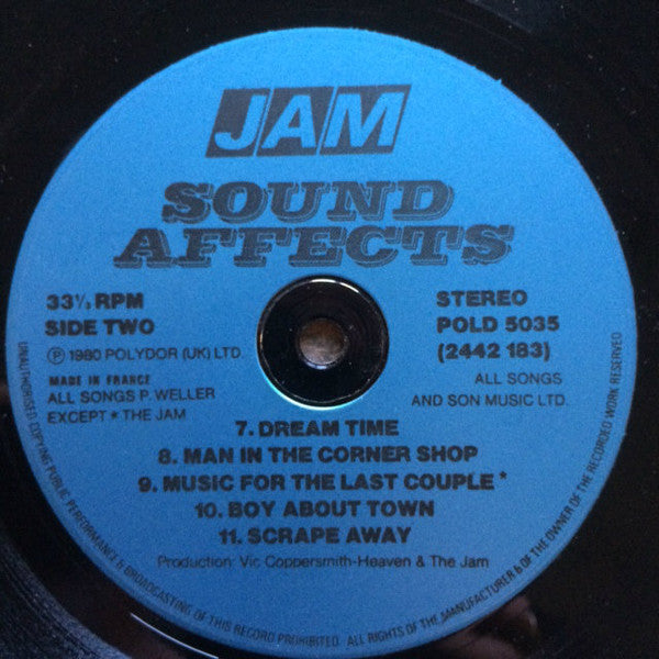 The Jam ~ Sound Affects (Vinyl) - Djungel & Jazz
