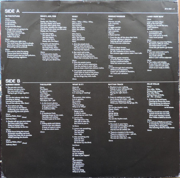 Pablo Moses : In The Future (LP, Album)