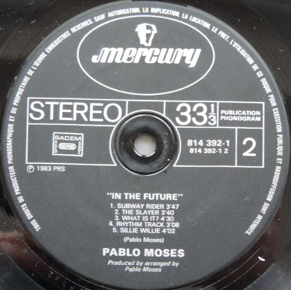 Pablo Moses : In The Future (LP, Album)