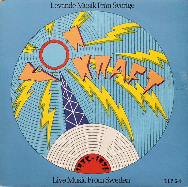 Various ~ Tonkraft 1975-76 (Levande Musik Från Sverige = Live Music From Sweden) (Vinyl) - Djungel & Jazz