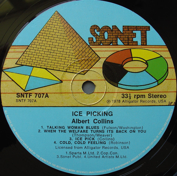 Albert Collins ~ Ice Pickin' (Vinyl) - Djungel & Jazz