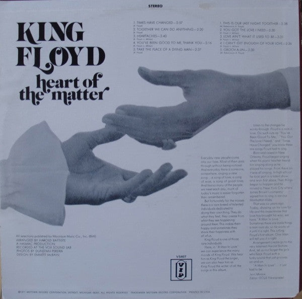 King Floyd ~ Heart Of The Matter (Vinyl) - Djungel & Jazz