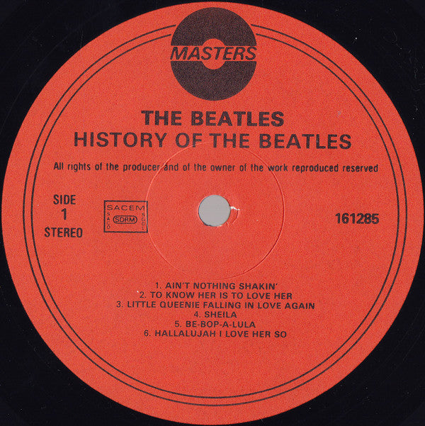 The Beatles ~ History Of The Beatles (Vinyl) - Djungel & Jazz