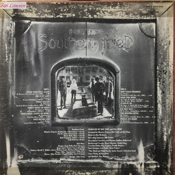 Southern Fried ~ A Little Taste Of Southern Fried (Vinyl) - Djungel & Jazz