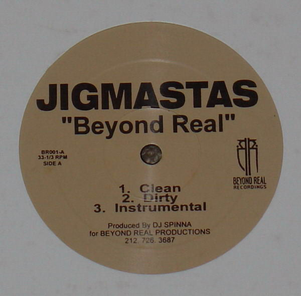 Jigmastas ~ Beyond Real / Dead Man's Walk (Vinyl) - Djungel & Jazz