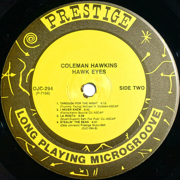 Coleman Hawkins ~ Hawk Eyes! (Vinyl) - Djungel & Jazz