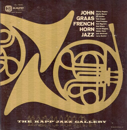 John Graas ~ French Horn Jazz (Vinyl) - Djungel & Jazz