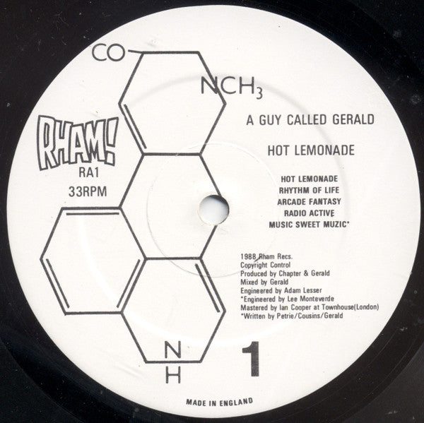 A Guy Called Gerald : Hot Lemonade (LP, Album)